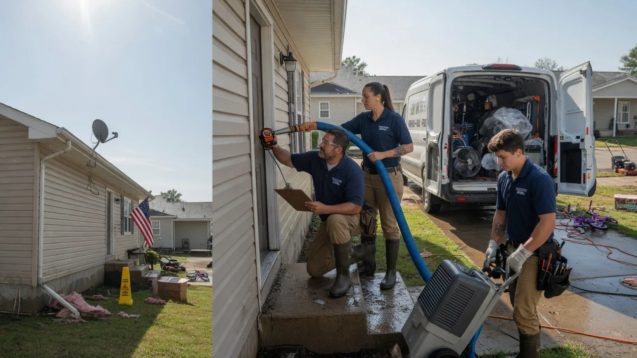 Ceiling Water Damage Restoration in Gate City, VA near me